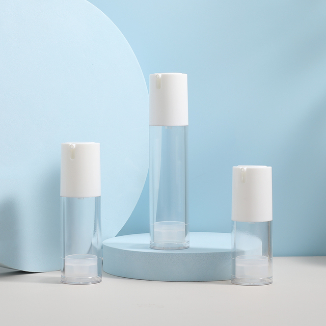 New Style 15Ml 30Ml 50Ml AS Airless Bottle for Skincare Products Lotion Application Airless Packaging