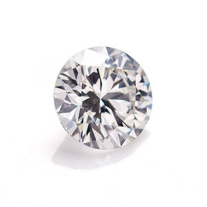 ラボグロウンダイヤモンド IGI GIA認定 ラウンドカット 人工ダイヤモンド ホワイト DEFカラー CVD HPHT ルースダイヤモンド 価格 1～5カラット - Product Image 1