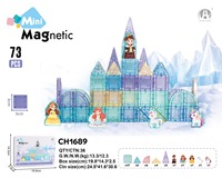 Nouveau jouet éducatif pour enfants 2026 : Ensemble de blocs de construction magnétiques miniatures colorés de 3 cm, édition en boîte métallique pratique pour les voyages