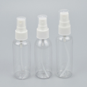 Botellas de spray para mascotas de 60 ml, con forma cilíndrica y pulverizador de bomba, para envasado de productos domésticos, material plástico. - Product Image 1