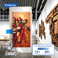 Imprimante pour sols en béton Printava P800 Pro à jet d'encre UV pour graphiques personnalisés, logos, signalisation de stationnement, marquage, décoration commerciale