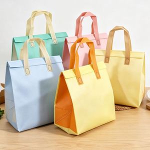 กระเป๋าเก็บความร้อนสำหรับส่งอาหารแบบกันน้ำ พิมพ์โลโก้ได้ตามต้องการ ขายส่งจากโรงงานโดยตรง ผลิตจากผ้าไม่ถักทอ - Product Image 1