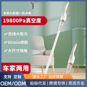 Handheld <b>Vacuum</b> Cleaner HL106 <b>Portable</b> Battery Powered Easy Cleaning Car Dust Remover Mite Remover - Product Image 5