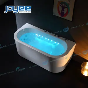 JOYEE-masajeador de bañera de 1 a 2 personas, bañera de masaje con panel de control táctil, bañera de hidromasaje