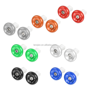 Accessoires de Moto pour Yamaha <span class=keywords><strong>XT</strong></span> <span class=keywords><strong>250</strong></span> 2005-2017 2016 2015 <span class=keywords><strong>2014</strong></span> XT250 Poignées de Guidon Anti Slider Plug Cap - Product Image 6