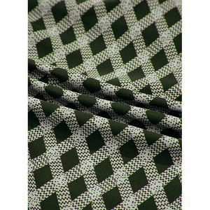 Sevgili-Aşk Toptan Moda Noktalı File Ekose Patchwork Yüksek Bel Bikiniler Kadınlar İçin - Product Image 4