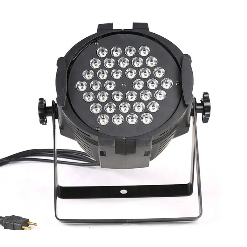 36X3 W LED Lampu Panggung RGBW DMX Control Par Cahaya Kecerahan Tinggi