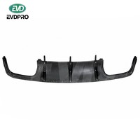 Diffuseur arrière en fibre de carbone de style EVD pour Mercedes Benz Classe C W204 AMG C63 2008-2010