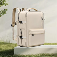 Mochila para Portátil Oxford Impermeable con Logotipo Personalizado, Cierre de Cremallera USB, Ligera, Gran Capacidad, Unisex, para Viajes, de Poliéster
