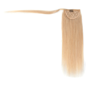 Queue de cheval en cheveux humains Remy en gros, sans perte, douce, réutilisable, à clipser, pour salon, prix d'usine - Product Image 3