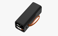 Nouvelle Banque d'alimentation portable tendance 2026 de 20000 mAh avec câble rétractable Type-C, charge ultra-rapide PD100W, compatible chargeur d'ordinateur portable