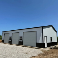 Bâtiment d'élevage de poulets en structure métallique galvanisée préfabriquée pour ferme avicole et hangar de stockage