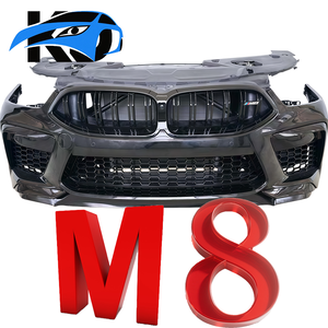 Parachoques Delantero Original Usado <span class=keywords><strong>M8</strong></span> 51138074827 51118099335, Ventilador de Radiador y Condensador Genuino, Parte Frontal para <span class=keywords><strong>BMW</strong></span> F91 F92 F93 <span class=keywords><strong>M8</strong></span> - Product Image 1