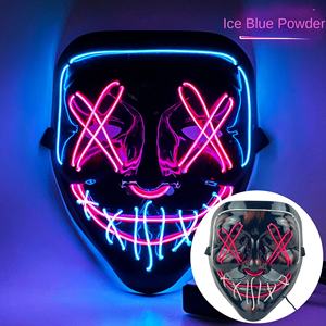 2024 Offre Spéciale mascarade, carnaval et Halloween HF Halloween LED accessoires de lumière froide <span class=keywords><strong>loup</strong></span>-<span class=keywords><strong>garou</strong></span> tuer masque de fête - Product Image 5