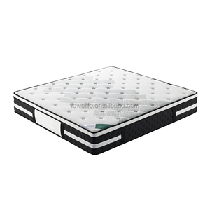 Nouveauté : Matelas en mousse haute densité 160x200, mousse à mémoire de forme gel, latex, ressorts ensachés organiques, livré en boîte - Product Image 2