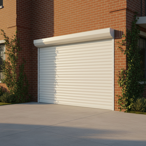 Porta Avvolgibile dal Design Moderno con Isolamento Termico, Tapparelle Elettriche con Soluzione Grafica Personalizzata, Porta Automatica Avvolgibile - Product Image 6