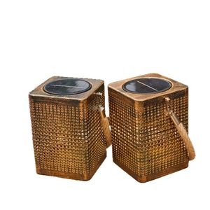 Flame Flickeringl 2 in 1 <strong>LED</strong> Solar Mission <strong>Lantern</strong> Waterproof Portable Table Hanging Wind <strong>Lantern</strong> for Garden Gate Outdoor Decor