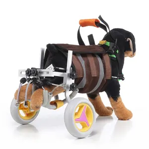 Pet Dog Rehabilitation Walking Aid Vehicle Puppy Disabled Vehicle Pet Two Wheel Scooter