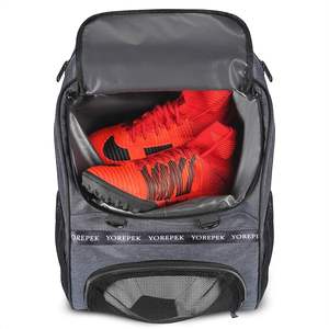 Sac à dos de football en gros, sac à dos de sport personnalisé avec compartiment pour ballon / Sac de sport pour tous les sports, gymnase pour basketball, football, volleyball - Product Image 6