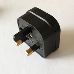 Bộ Chuyển Đổi Du Lịch VDE 2 Chân Tròn Sang UK BS 3 Chân 13a Châu Âu Bộ Chuyển Đổi Phích Cắm Bộ Chuyển Đổi Có Cầu Chì - Product Image 4