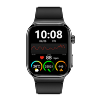 Montre connectée TK18 avec surveillance ECG, suivi d'activité et examen physique, batterie 650 mAh, étanche IP68