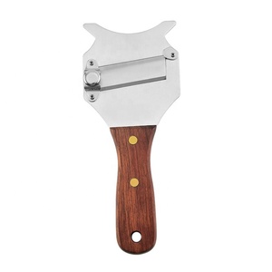 Đa lưỡi rau <span class=keywords><strong>Slicer</strong></span> có thể điều chỉnh thép không gỉ pho mát sô cô la Truffle <span class=keywords><strong>Slicer</strong></span> với gỗ xử lý - Product Image 5