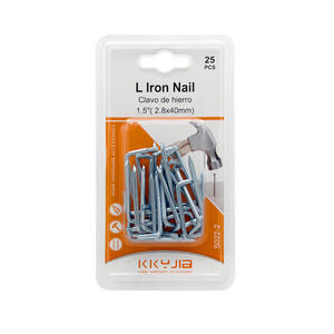 Garantía de calidad Suministro de fábrica 2,8x4 0mm/3x50mm L Lron Nail L Tipo Gancho Alta precisión L Snock Hooks - Product Image 5