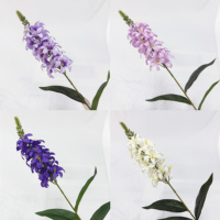 Fleur artificielle de jacinthe à tige unique de 79 cm, réutilisable, pour arrangements floraux de mariage, décorations de maison et de fête