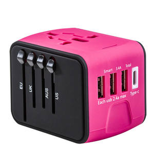 Adaptateur de voyage Adaptateur secteur universel Chargeur Adaptateur international Prises électriques murales Convertisseur EU/US/UK/AU R0774-1 - Product Image 3