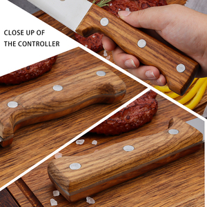 Cuchillo <span class=keywords><strong>de</strong></span> Chef <span class=keywords><strong>de</strong></span> Acero Inoxidable 4cr14mov <span class=keywords><strong>de</strong></span> 8 Pulgadas Hecho a Mano con Mango Ergonómico <span class=keywords><strong>de</strong></span> Madera y Logotipo Personalizado para Cocina y Carnicería - Product Image 3