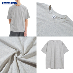 <span class=keywords><strong>T</strong></span>-shirt oversize American Vintage 260 g/m² en coton épais pour homme, streetwear décontracté, fitness, impression personnalisée - Product Image 4
