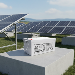 Baterías Solares <span class=keywords><strong>de</strong></span> Plomo-Ácido Selladas <span class=keywords><strong>de</strong></span> Larga Duración, 12V 250Ah, Batería <span class=keywords><strong>de</strong></span> <span class=keywords><strong>Gel</strong></span> UPS Libre <span class=keywords><strong>de</strong></span> Mantenimiento <span class=keywords><strong>para</strong></span> Uso Doméstico - Product Image 1