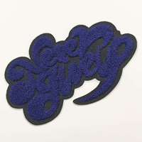XP-Factory Tissus brodés Patchs de broderie personnalisés pour vêtements Écusson de broderie bouffante 3D Fer sur matériel de broderie