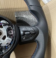 Volant sport en cuir pour Série 3 pour F20/F22/F23/F30/F33/F34/X1/F48/X5/F15/X3/F25/M3/F80/E90/F10/F11/M5 - Vente chaude