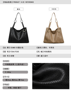 New High Quality Women Messenger Bags for Women Genuine Leather Handbags Crossbody Bags Ladies Shoulder Bags <b>Tote</b> Top-handle - Product Image 2