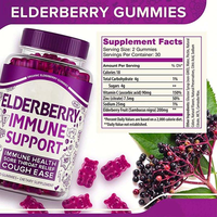 Prix d'usine Gummies aux baies d'églantier Natures for Adults Emergen pour enfants et adultes avec zinc et vitamine C