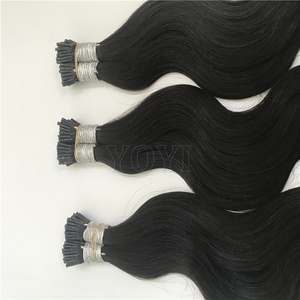 Cheveux brésiliens bruts I Tip 100G 4A 4B 4C Bouclés crépus Cuticule complète alignée Extensions de cheveux humains vierges - Product Image 3