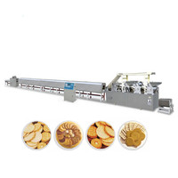 Machine pour fabrication de biscuits entièrement automatique, ligne de production de pâtisseries durs et souples