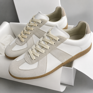 Zapatos Clásicos Versátiles de Estilo Skate para Hombre y Mujer, Zapatos Deportivos Casuales Resistentes, Zapatos de Piel Genuina para Caminar en Verano para Parejas - Product Image 1