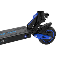 NUEVO Scooter Eléctrico de Dos Ruedas con Llantas Gruesas de Aleación de Aluminio de 10 Pulgadas U1 PRO 500W, Batería de Litio EU, Alcance de 60-80 km, Plegable e Impermeable, con App