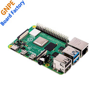 Placa DE DESARROLLO Raspberry Pi 4B de 4. ª generación, IA, inteligencia artificial, tarjeta Linux, ordenador para proyectos educativos y de fabricantes