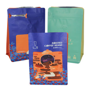 Jamaika mavi dağ kavrulmuş 250G kahve çekirdeği ambalaj çanta Zip kilit kahve paketi çanta eko PET/AL/PE çanta kahve için - Product Image 6