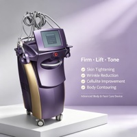 Appareil multifonctionnel de remodelage corporel et facial, avec plusieurs poignées, pour raffermissement de la peau, réduction de la cellulite, anti-âge, équipement de beauté professionnel