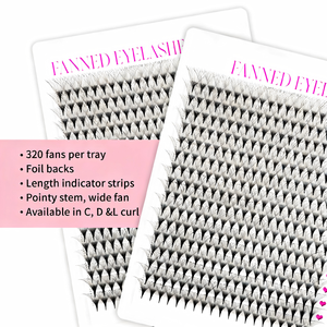 Disques de <span class=keywords><strong>cils</strong></span> préfabriqués thermocollés 3D 4D 5D 6D 7D 8D 10D en gros, tiges courtes et longues pour éventails de <span class=keywords><strong>cils</strong></span> volumineux - Product Image 5