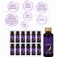 Ginseng Royal Jelly, complément alimentaire liquide naturel à base de plantes pour l'énergie, la vitalité et le soutien immunitaire pour adultes, hommes et femmes