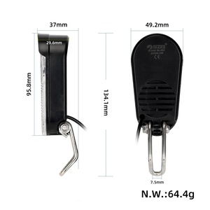 Phare avant E2 Pro avec tête étanche pour vélos électriques E2 Pro, ampoules de phare, phare de moto, projecteurs universels, phare antibrouillard - Product Image 2