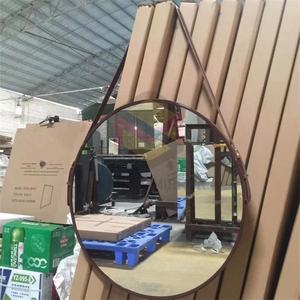 Foshan mirros fábrica personalizada cinto espelho couro cinto para espelho na parede - Product Image 3