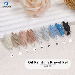 Roze Nagel Gipsen Gel Nagellak Olieverf Pravel Pel Zandsnijwerk Bouwer Vernis Reliëf Tekening Lijm Nail Art - Product Image 5