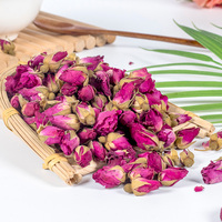 Bourgeons de roses séchées de qualité supérieure, sans produits chimiques, fleurs comestibles, thé détox quotidien pour stimuler l'immunité