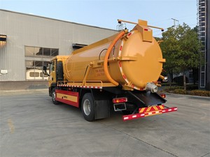 Nouveau camion de nettoyage des égouts mobile Sinotruk HOWO, camion de nettoyage des égouts de 20 tonnes, pas cher - Product Image 6
